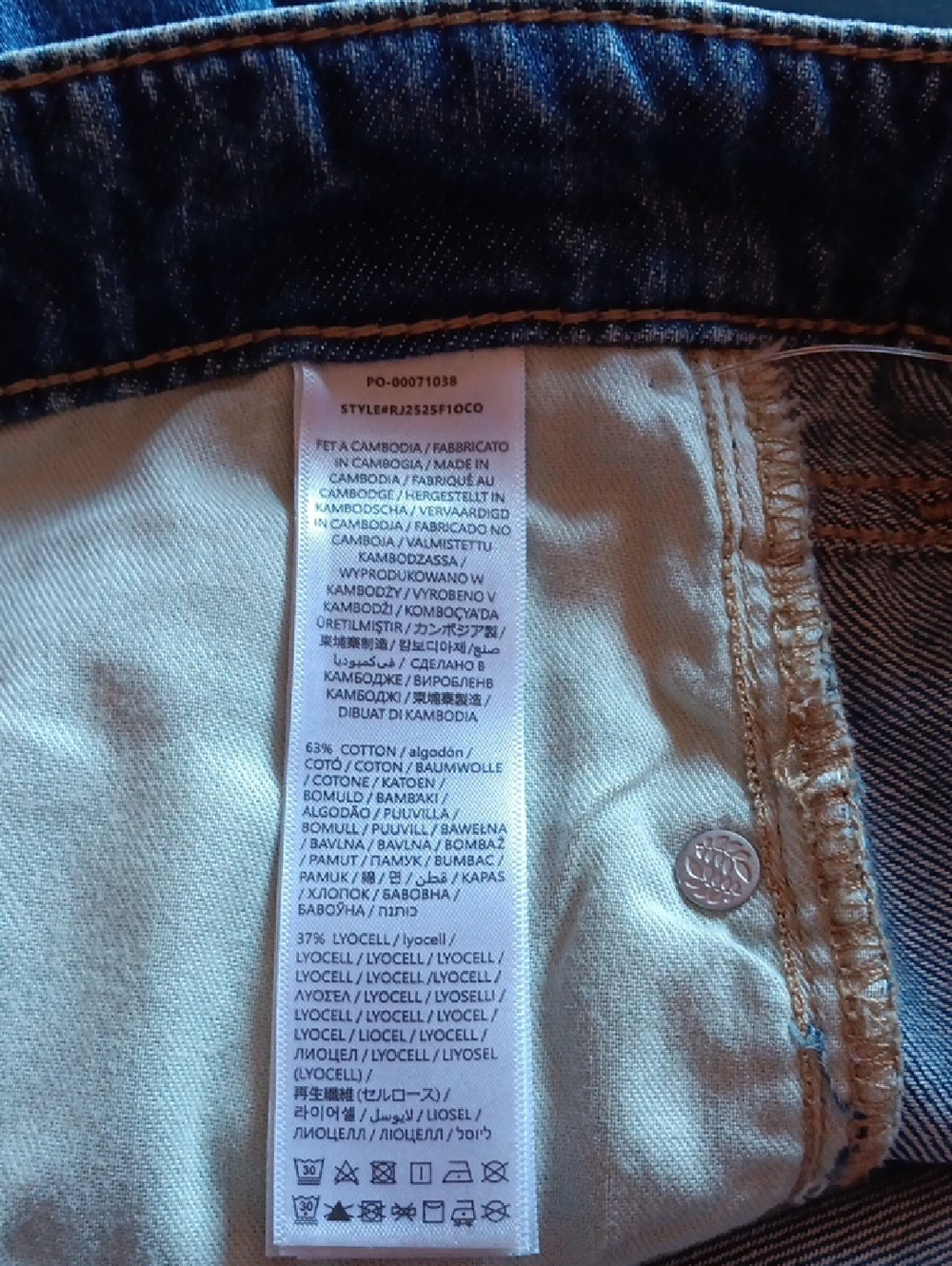 Rag & Bone Lori Mid Rise Wide Leg Jeans in Covington Wash, Size 29 NWT - Picture 10 of 13